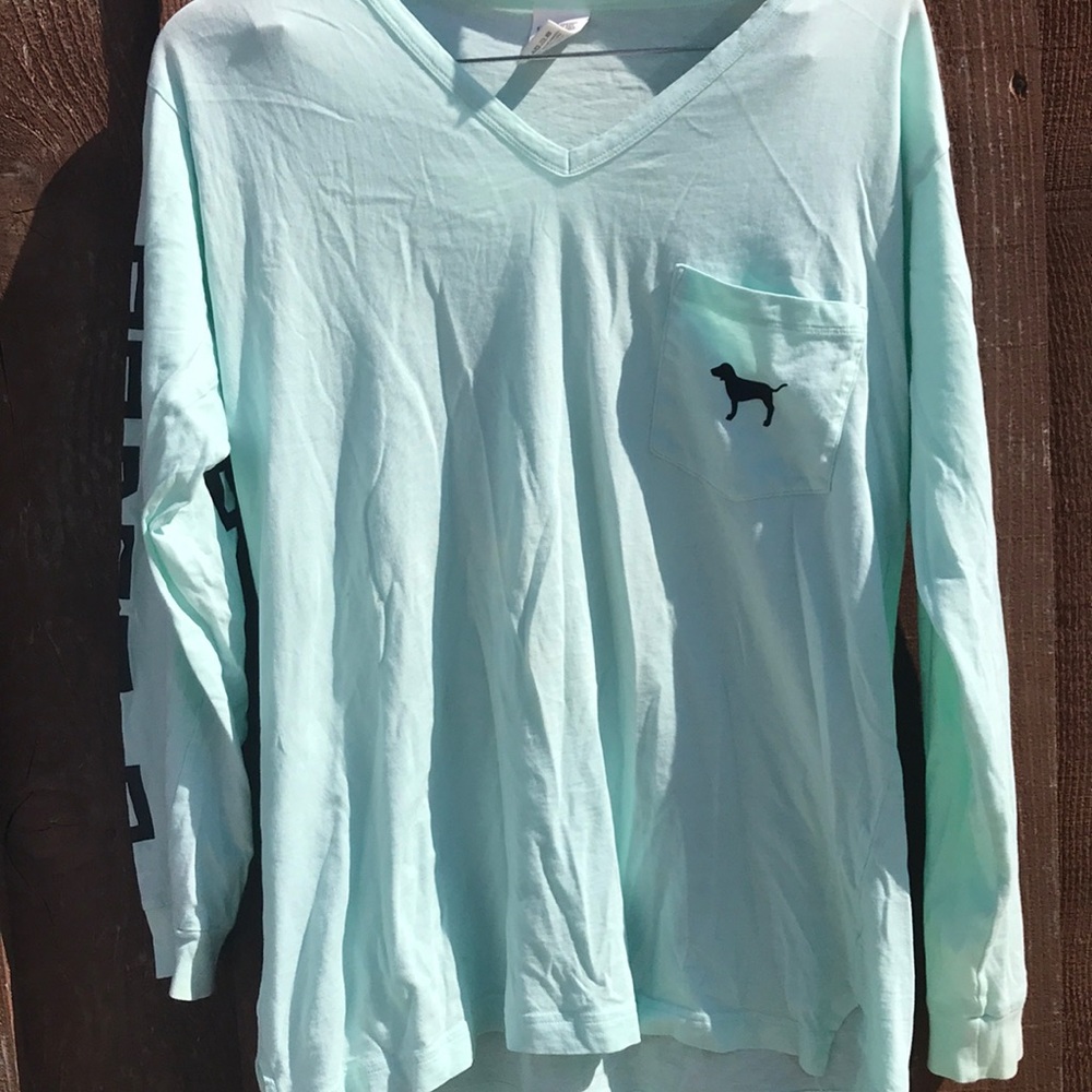 Pink VS long sleeve tee